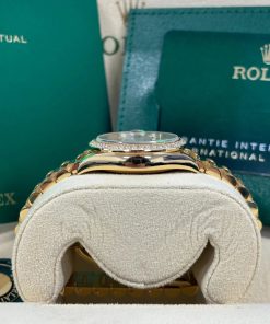 Alternative view of Rolex Datejust m278288RBR-0006 White Mother-of-Pearl 31mm Dial President Bracelet Watch