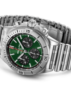 Alternative view of Breitling Watch Chronomat B01 42 Bentley Green Bracelet