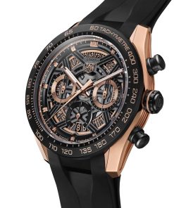 Alternative view of TAG Heuer Carrera Chronograph Extreme Sport 44mm Mens Watch Gold CBU2050.FT6273
