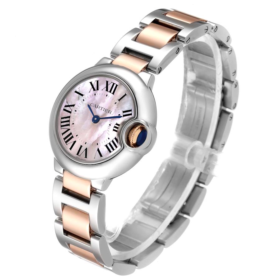 Cartier BALLON BLEU Pink Mother of Pearl Dial 28mm - Image 3