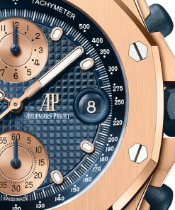 Alternative view of Audemars Piguet  OFFSHORE Pink Gold Blue Dial CHRONOGRAPH 42mm 26238OR.OO.2000OR.01