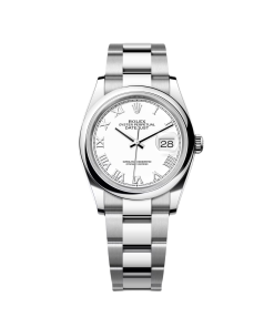 Rolex  Datejust 36mm 126200 Stainless Steel White Roman Dial Oyster