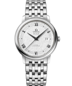 Omega De Ville Prestige 39.5mm Silver Dial Stainless Steel Bracelet 424.10.40.20.02.005