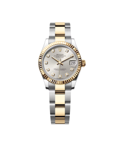Alternative view of Rolex Datejust m278273-0019/0020 31mm Silver Dial Stainless Steel and Yellow Gold Oyster Watch