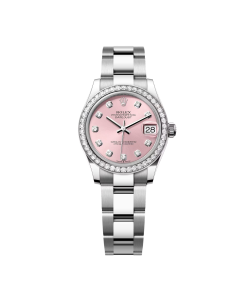 Alternative view of Rolex Datejust m278384RBR-0035/0036 Pink 31mm Dial Oyster Watch