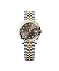 Alternative view of Rolex Datejust 31mm 278343RBR Dark Grey Dial Yellow Rolesor Oyster Watch