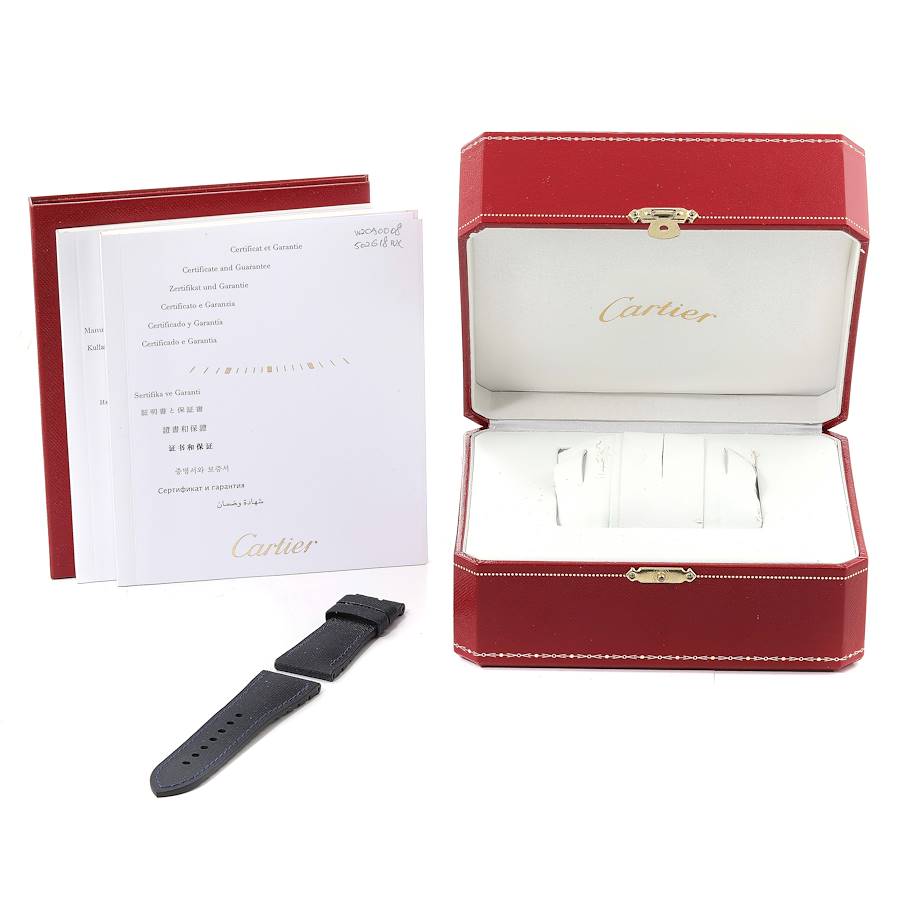 Cartier CALIBRE ROSE GOLD MIX BLUE 42mm - Image 11