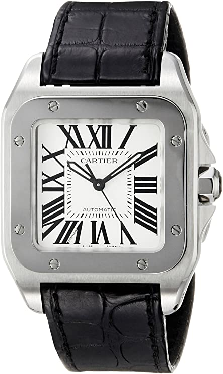 Cartier SANTOS 100 Silver Gray 38mm - Image 3