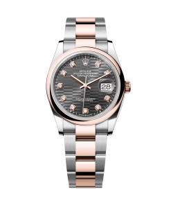 Rolex Datejust 126201 Slate 36mm Dial Oyster Bracelet Watch