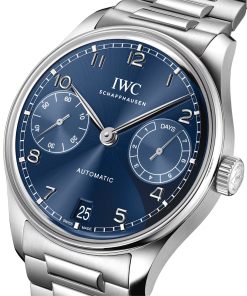 Alternative view of IWC Portugieser Automatic 42mm Blue IW501704