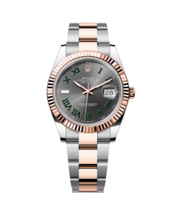 Rolex Datejust 41mm 126331 Oyster Band Steel and Everose Gold Men’s Watch