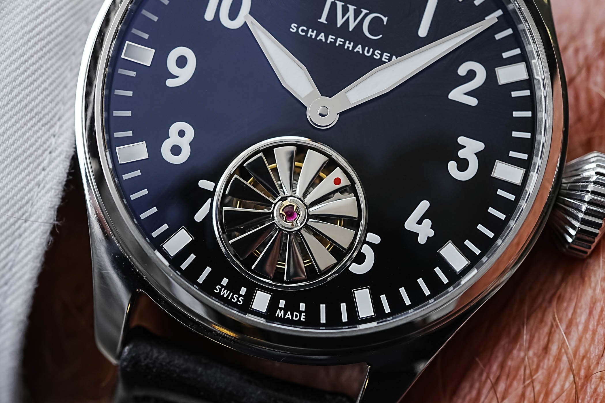 IWC Big Pilot’s Watch 43 Tourbillon Markus Bühler 43mm IW329901 - Image 3
