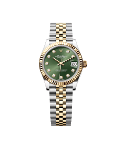 Rolex Datejust m278273-0029/0030 31mm Olive Green Dial Stainless Steel and Yellow Gold Oyster Watch