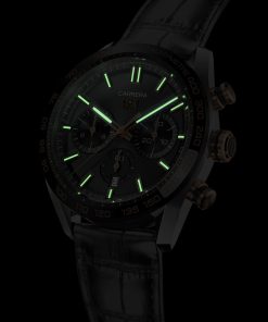 Alternative view of TAG Heuer Carrera Chronograph Automatic 44 mm CBN2A5A.FC6481