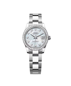 Rolex Datejust m278384RBR-0007/0008 Mother-of-Pearl 31mm Dial Oyster Watch