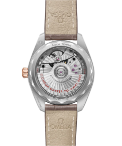 Alternative view of Omega Seamaster Aqua Terra 150M 34 mm Grey Dial Stainless Steel and Sedna�?18k Rose Gold Strap 220.23.34.20.06.001