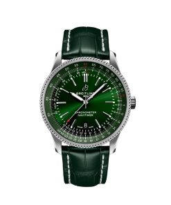 Alternative view of �?024 Hot Sale】Breitling A17329371L1A1 Navitimer Automatic Green Dial Watch