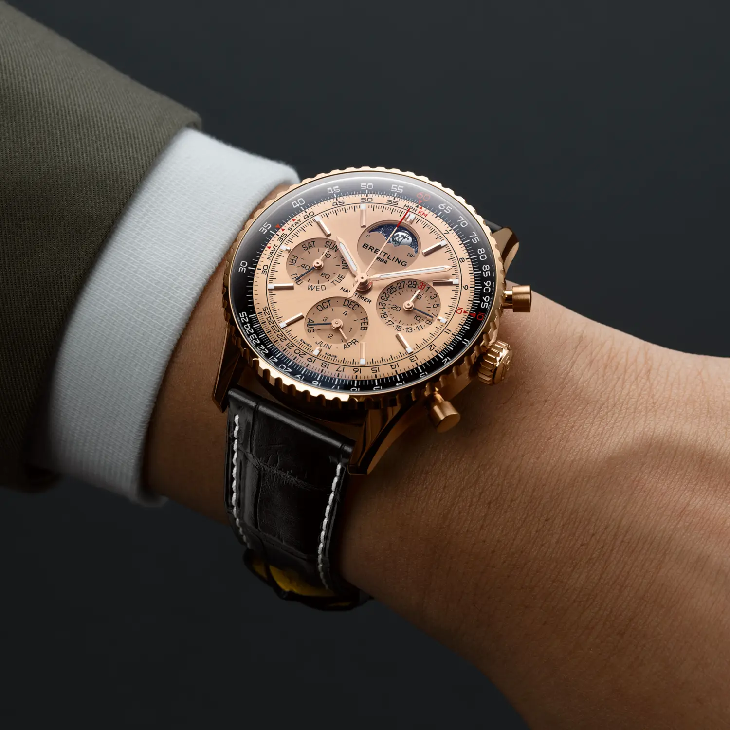 Breitling Navitimer B19 Chronograph 140th Anniversary 43mm RB19101A1H1P1 - Image 3