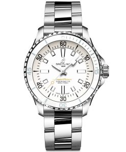【Free Shipping】【Free Shipping】BREITLINGSuperocean 36mm White Dial Ladies Automatic Bracelet Watch