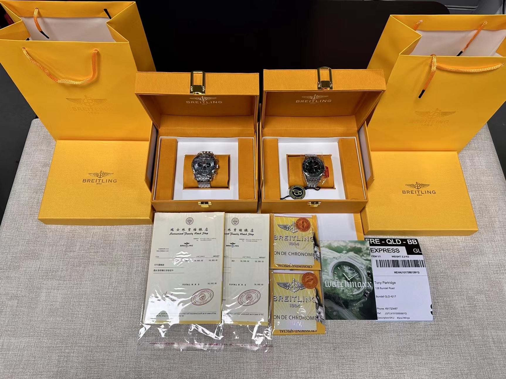 Breitling AB0137211B1A1 Navitimer B01 Black Dial - Νew - Image 6