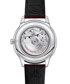Alternative view of Omega De Ville Prestige 41 mm Red Dial Stainless Steel Strap 434.13.41.20.11.001