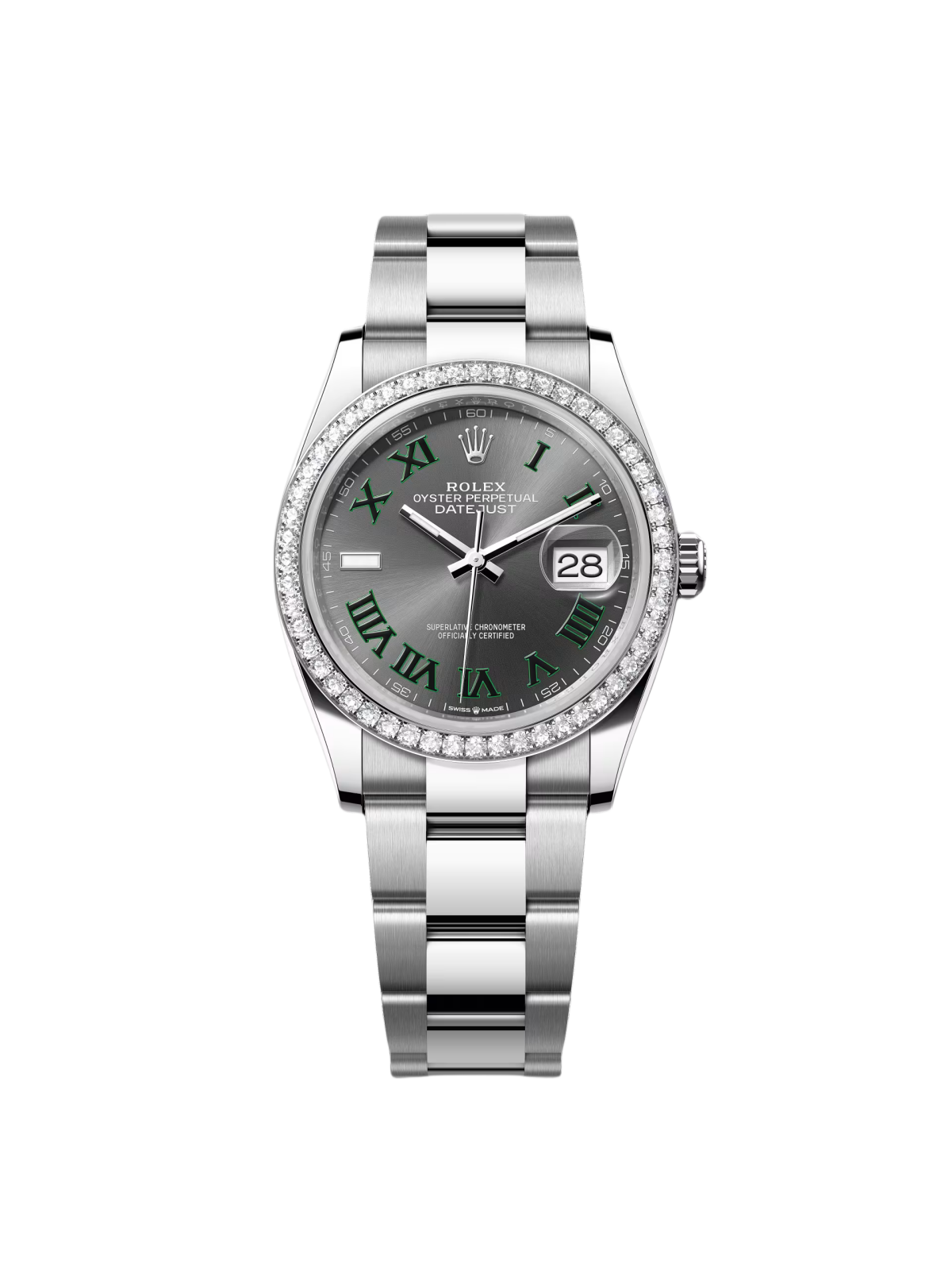 Rolex Datejust 126284RBR Slate Dial 36mm