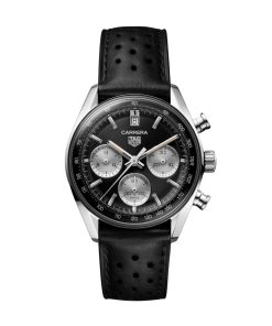 TAG Heuer Carrera Chronograph 39mm Mens Watch Black CBS2210.FC6534