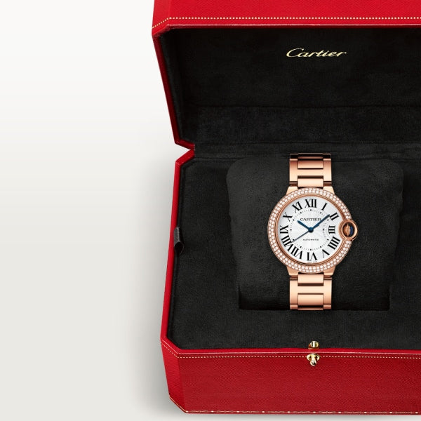 Cartier BALLON BLEU Diamond Rose Gold 36mm-9278 - Image 7