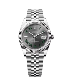 Rolex  Datejust 41mm 126334 Slate Roman Jubilee Stainless Steel Mens Watch