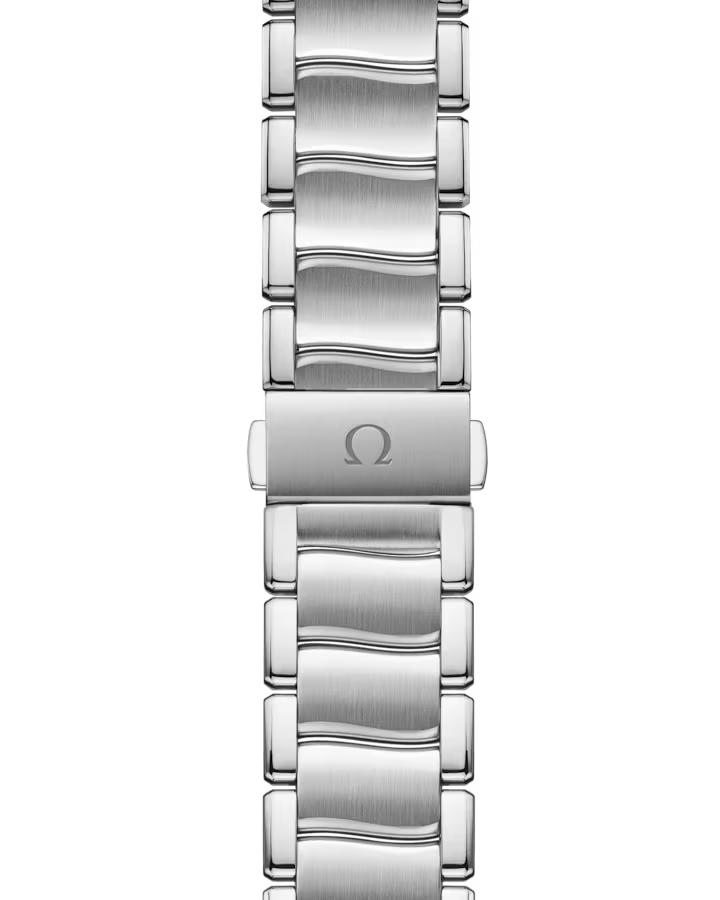Omega De Ville Ladymatic 34mm White Dial with Diamonds Stainless Steel Bracelet 425.35.34.20.55.002 - Image 4
