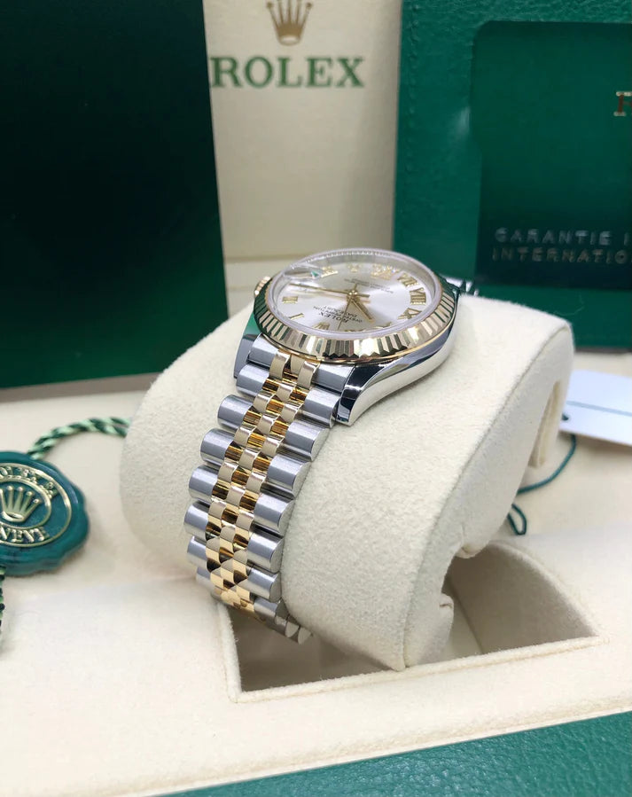 Rolex Datejust m278273-0003/0004 31mm Silver Dial Stainless Steel and Yellow Gold Oyster Watch - Image 11