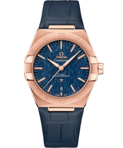 Omega Constellation 39 mm Silver Dial Sedna�?18k Rose Gold Strap 131.53.39.20.03.001
