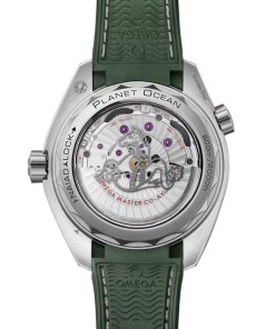 Alternative view of Omega Seamaster Planet Ocean 600M 43.5mm Grey Dial Stainless Steel Strap 215.32.44.21.06.001