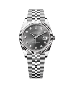 Rolex  Datejust 41mm 126334 Slate Diamond Jubilee Stainless Steel