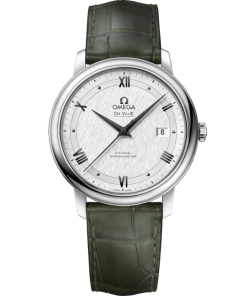 Omega De Ville Prestige 39.5 mm Silver Dial Stainless Steel Strap 424.13.40.20.02.006