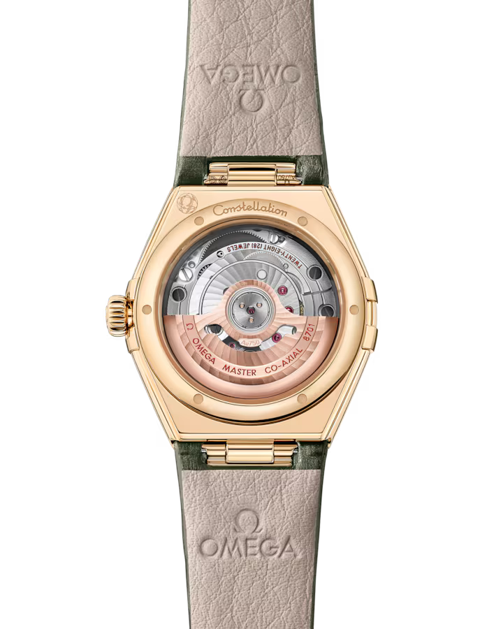 Omega Constellation Ladies' Selection 29mm Moonshine�?gold on alligator gold 131.58.29.20.55.003 - Image 2