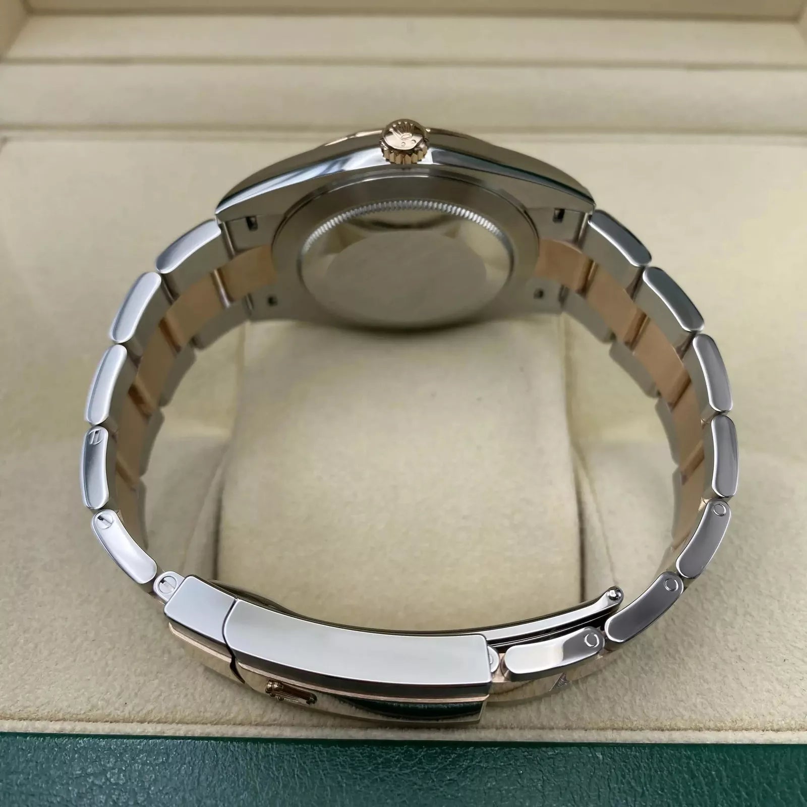 Rolex Datejust 41mm 126301 Chocolate Diamond Jubilee Steel and Everose Gold Watch - Image 5