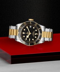 Alternative view of TUDOR Black Bay S&G 41mm Black/Gold Dial Automatic Men's Bracelet Watch M79733N-0008