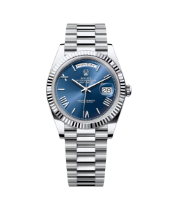 Rolex  Day-Date President 40mm Blue Roman Dial  228236-0007