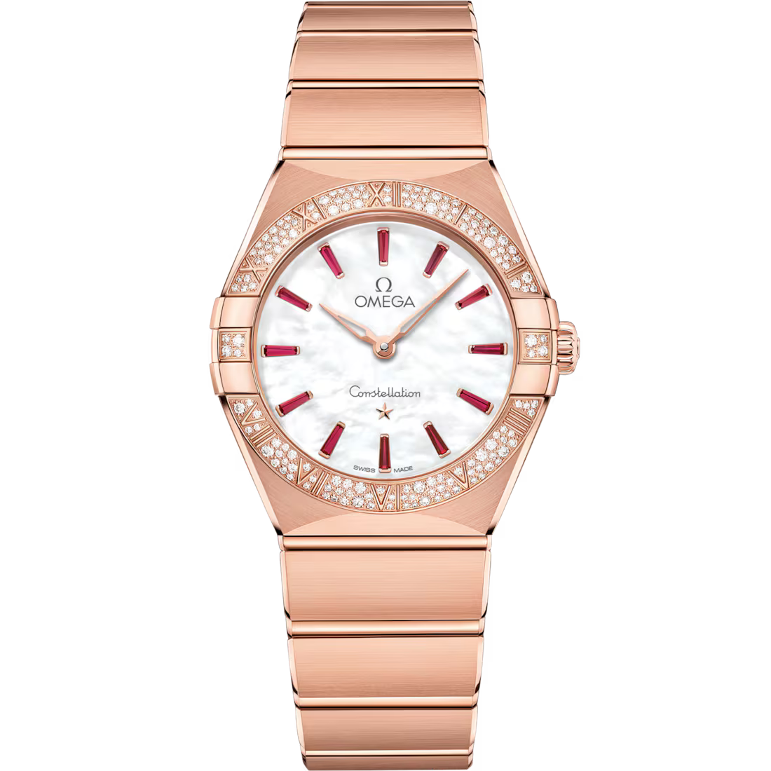 Omega Constellation Ladies' Selection 28mm Sedna�?gold on Sedna�?gold 131.55.28.60.55.004