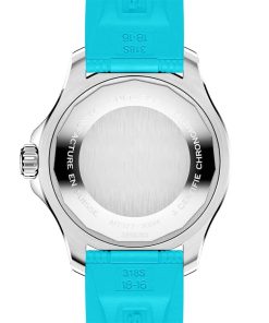 Alternative view of 【Free Shipping】【Free Shipping】BREITLINGSuperocean 36mm Turquoise Dial Ladies Automatic Strap Watch
