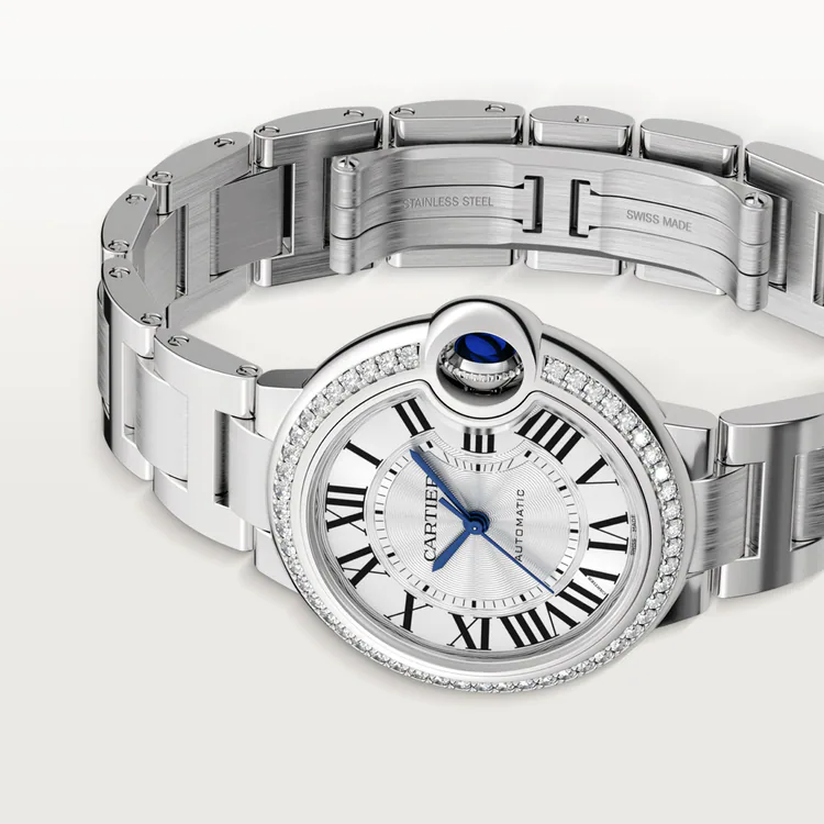 Cartier BALLON BLEU Diamond Watch 33mm - Image 7