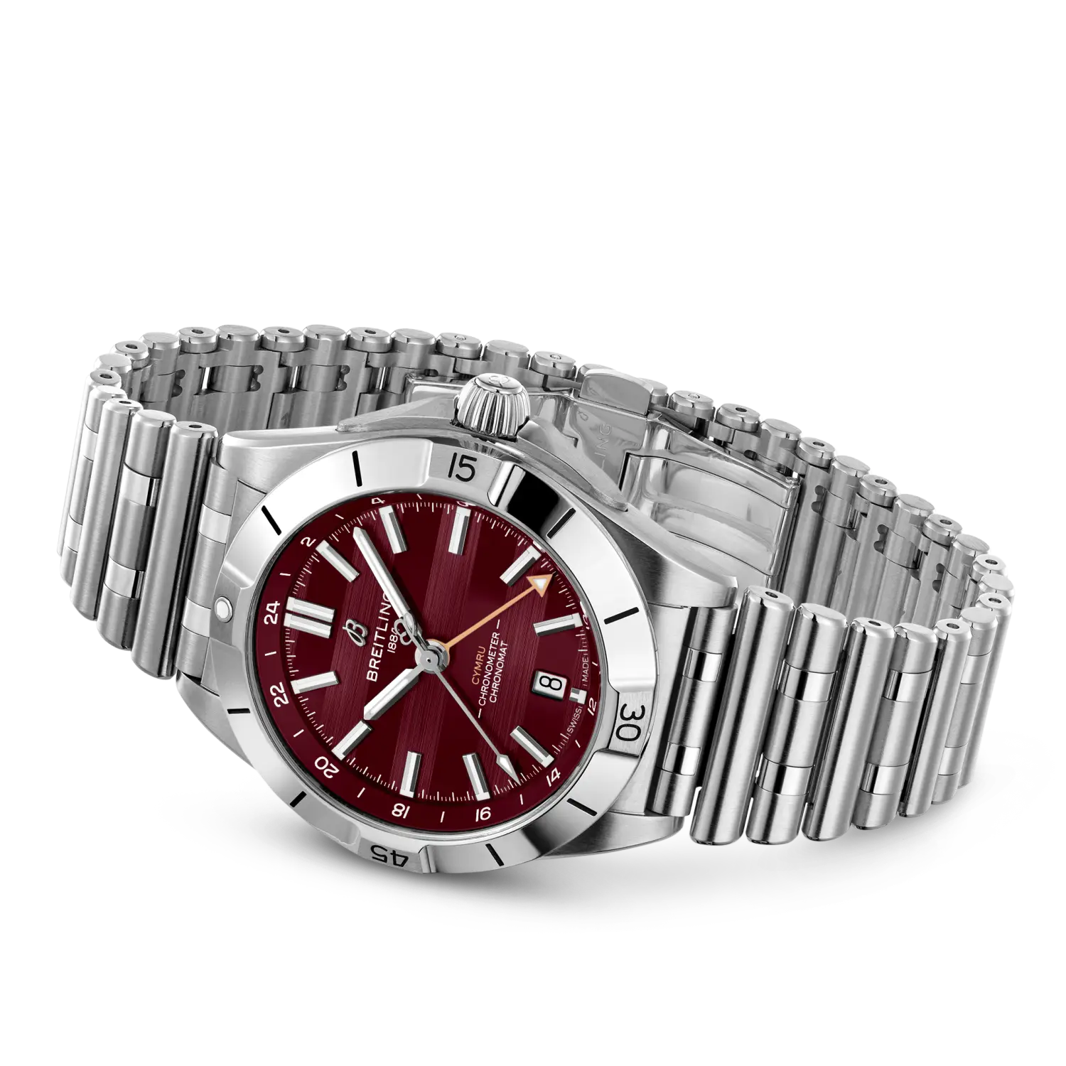 Breitling Chronomat Automatic GMT 40 Six Nations Wales A323988B1K1A1 - Image 3
