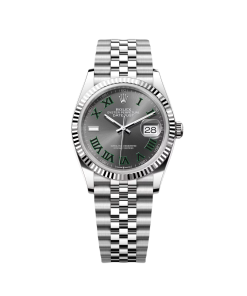 Rolex  Datejust 36mm 126234 Datejust Slate Roman Dial Jubilee Watch