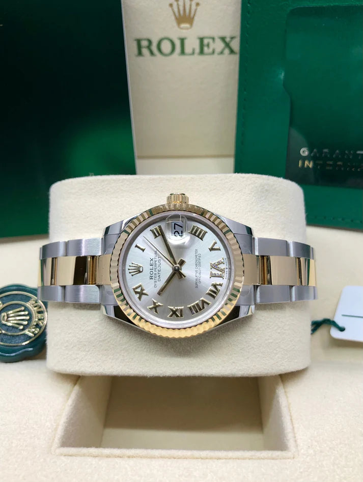 Rolex Datejust m278273-0003/0004 31mm Silver Dial Stainless Steel and Yellow Gold Oyster Watch - Image 6