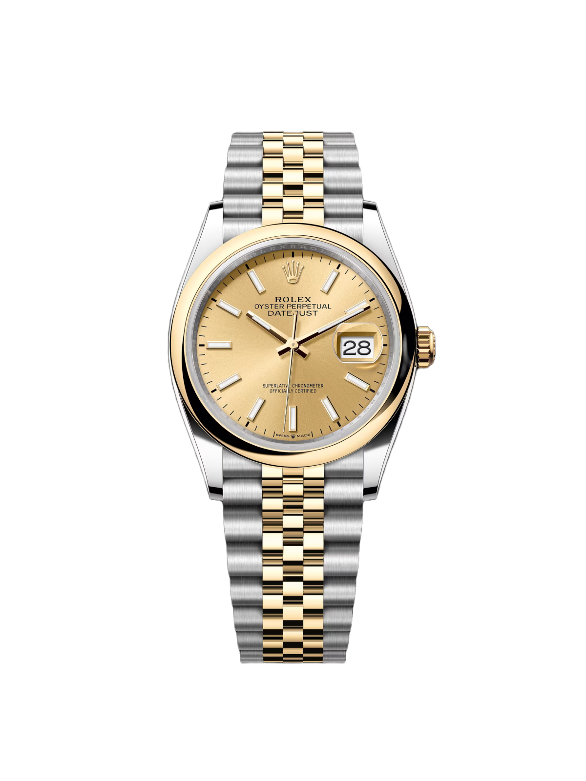 Rolex Datejust 126203 Champagne Dial 36mm Domed Bezel - Image 2