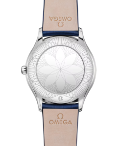Alternative view of Omega De Ville Trésor 36mm White Dial with Diamonds Stainless Steel Strap 428.17.36.60.04.001