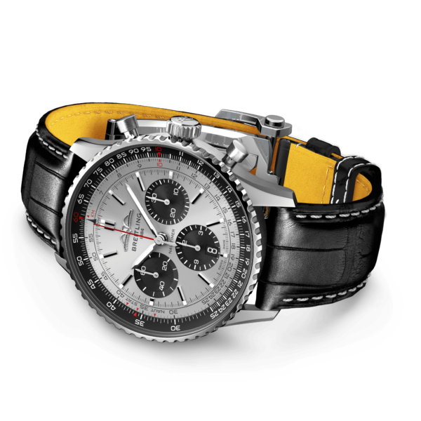 Breitling AB0138241G1P1 Navitimer B01 Silver Dial - Νew - Image 4