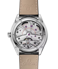 Alternative view of Omega De Ville Trésor 40mm Silver Dial with Diamonds Stainless Steel Strap 435.18.40.21.02.001