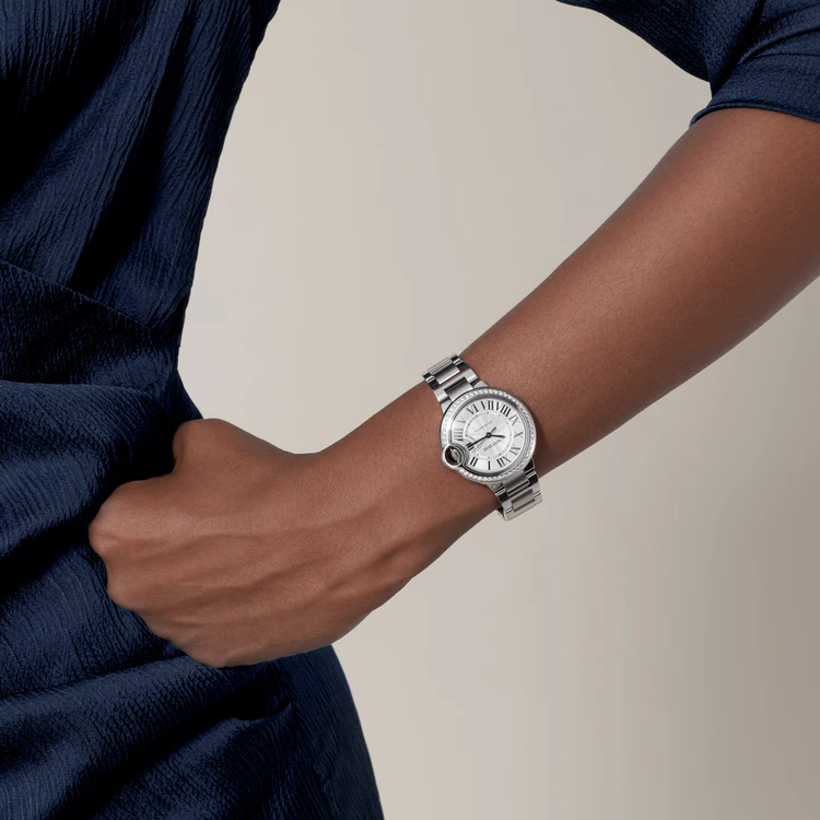 Cartier BALLON BLEU Diamond Watch 33mm - Image 9